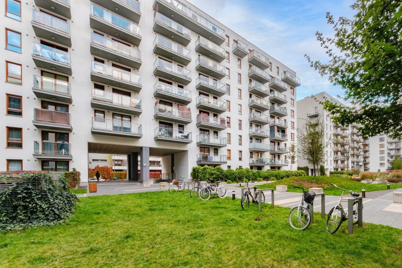 Studio Wola Apartament Kasprzaka - Wifi + Smart Tv Warsaw Ngoại thất bức ảnh