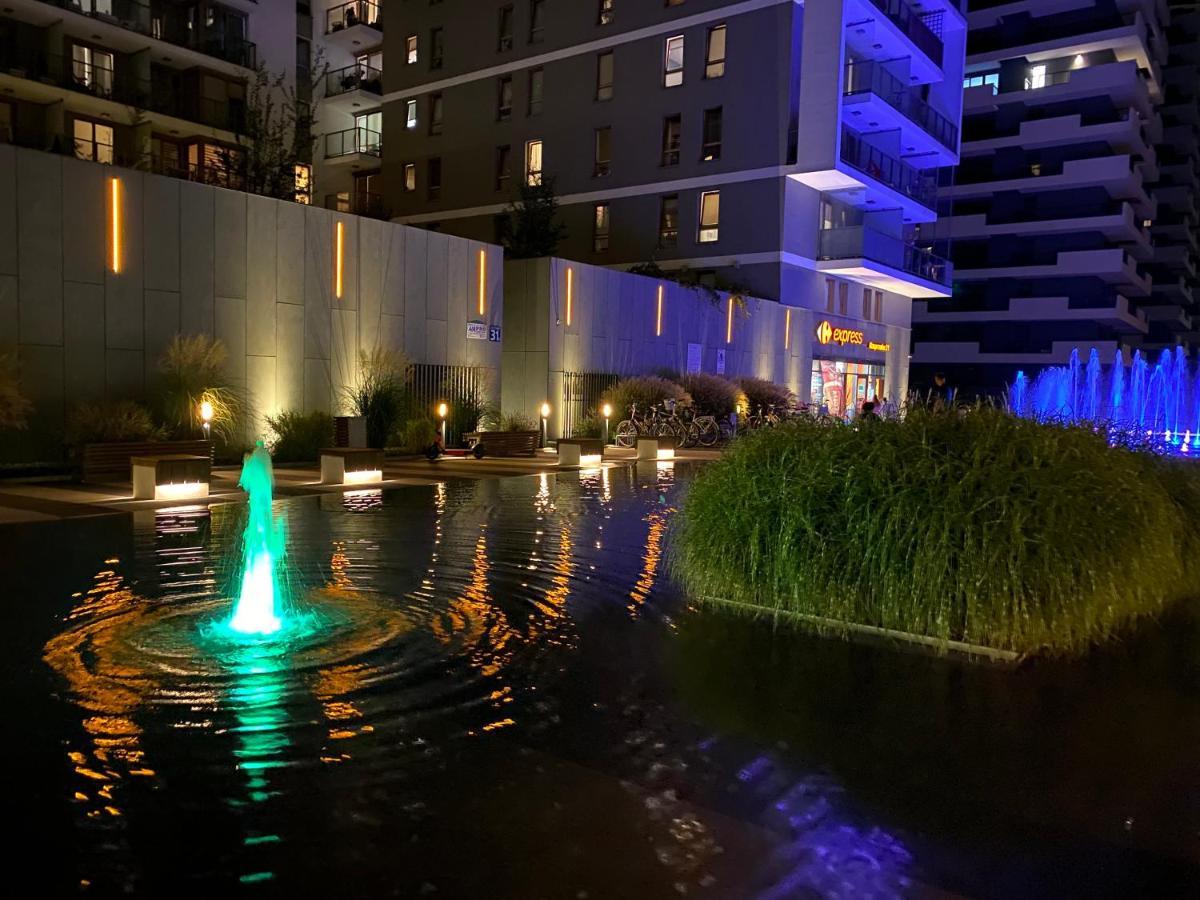 Studio Wola Apartament Kasprzaka - Wifi + Smart Tv Warsaw Ngoại thất bức ảnh